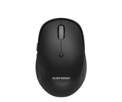 Myszka SILVER MONKEY M90 Wireless Comfort Mouse Silent Black